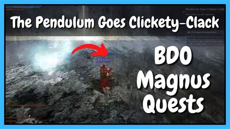 [The Magnus] The Pendulum Goes Clickety.